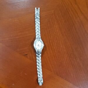 Silver Chain  Women's Wristwatch